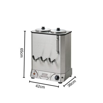 Cafeteira Profissional 12L 3 Torneiras 220V - Marchesoni