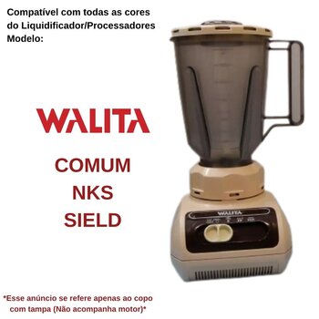 Copo de Liquidificador Acrílico Walita COMUM/NKS/SIELD