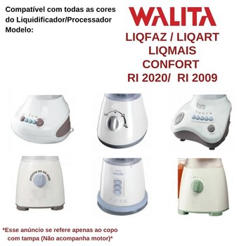 Copo de Liquidificador Acrílico Walita Liqfaz Confort RI20