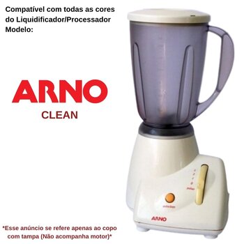 Copo de Liquidificador Plástico 1,5L Arno CLEAN