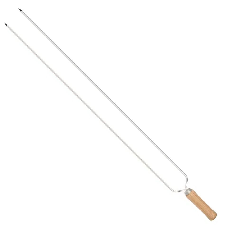 Espeto Para Churrasco Duplo 55Cm-Mor