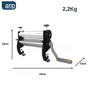 Cilindro Manual 28cm Rolos Cromados - Anudilar