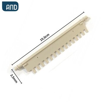 Raspador Espaguete para cortador de massas 2,5 mm  - Anodilar