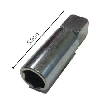 Prolongador Zincado do Cilindro Supermix 59,5mm - Anodilar